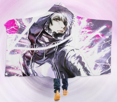 Tokyo Ghoul Ken Kaneki Ghoul Anime 3D Hooded Blanket