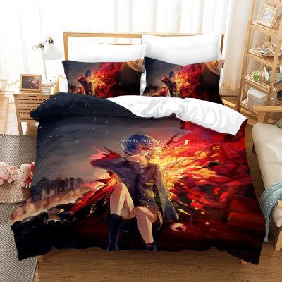 Touka Fire Tokyo Ghoul Bedding Set