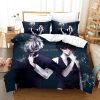 Horror Anime Tokyo Ghoul Print Bedding Set