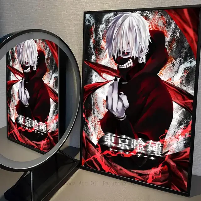 Hot Tokyo Ghoul HD Kawaii Anime Wall Art