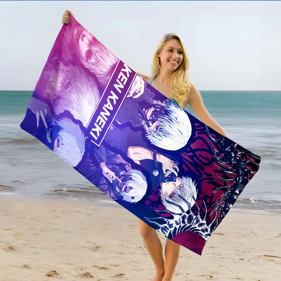 Tokyo Ghoul Kaneki Ken Beach Towel