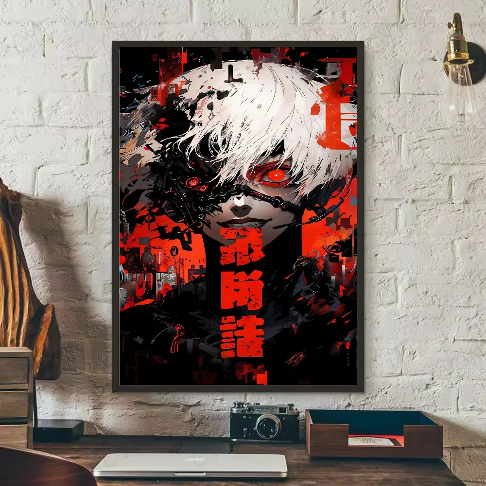 Tokyo Ghoul Colorful Kaneki Ken Wall Art