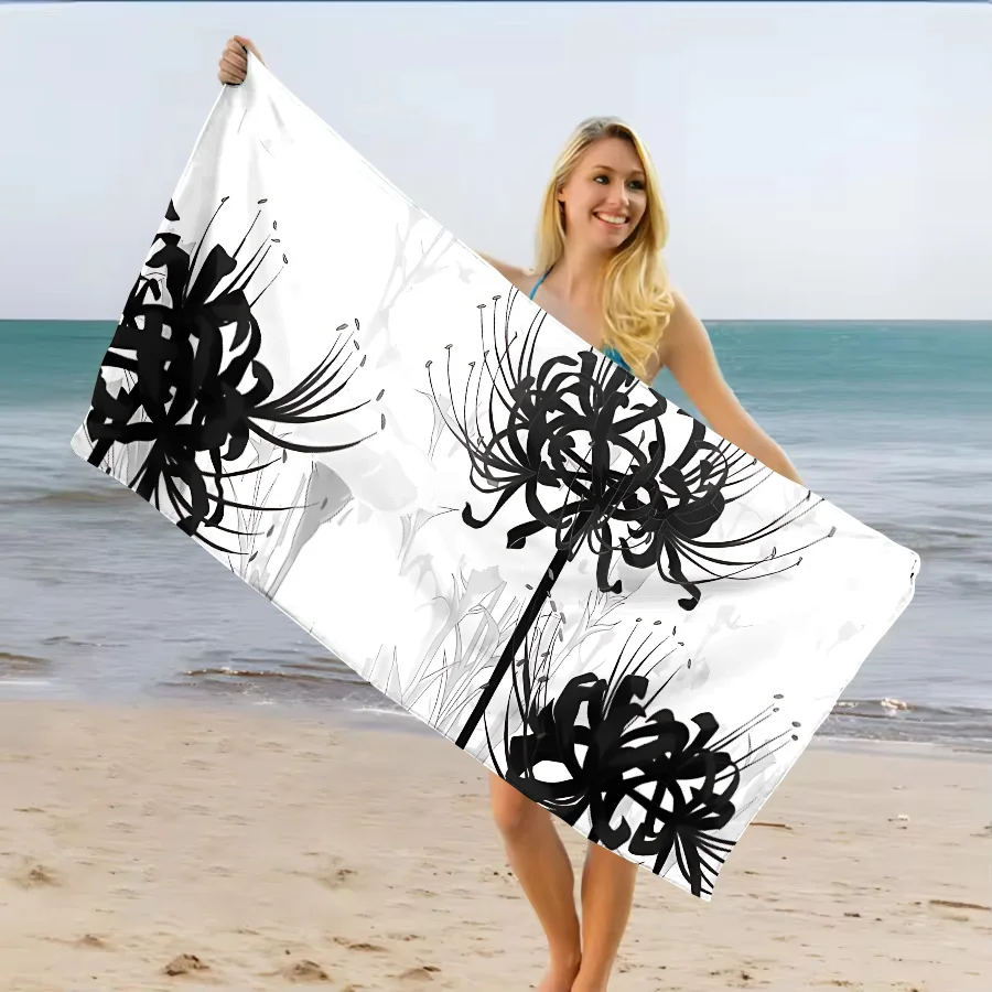 Tokyo Ghoul Water Color  Beach Towel