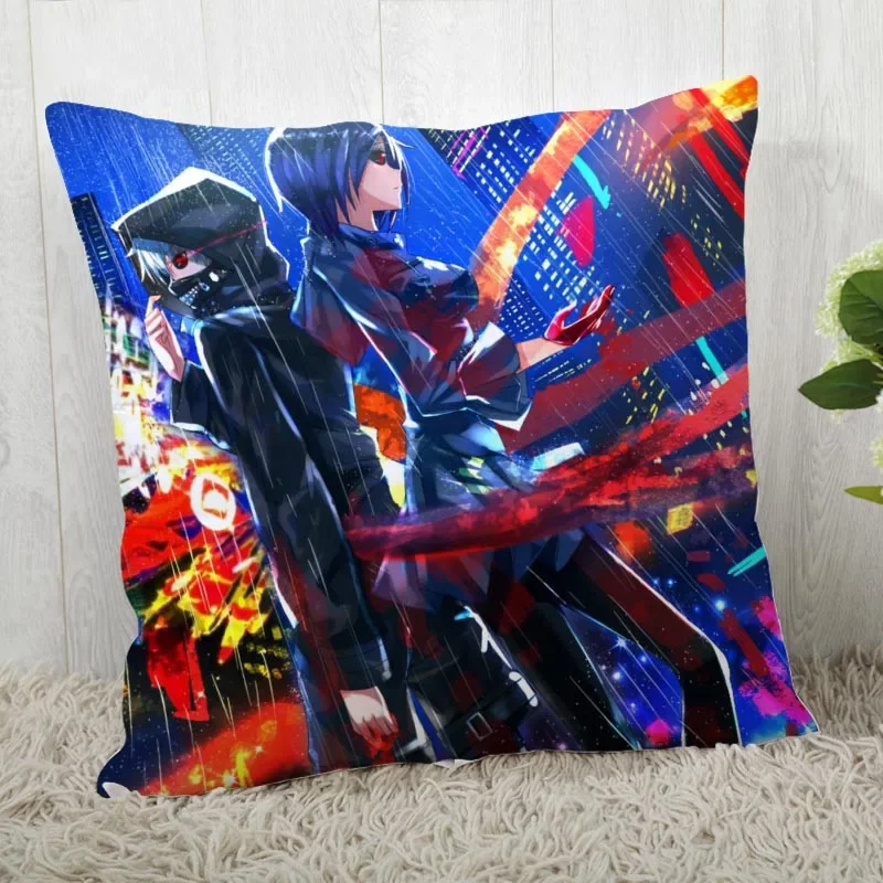 Tokyo Ghoul  Kaneki x Touka Duo Pillow Case