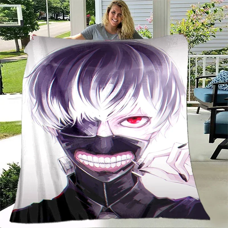Anime Tokyo Ghoul Mask Kaneki Blanket