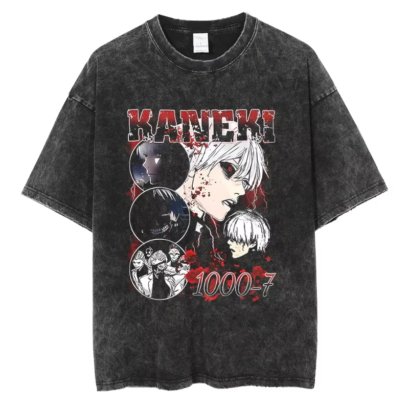 Tokyo Ghoul 1000-7 Mineral Wash T-Shirts