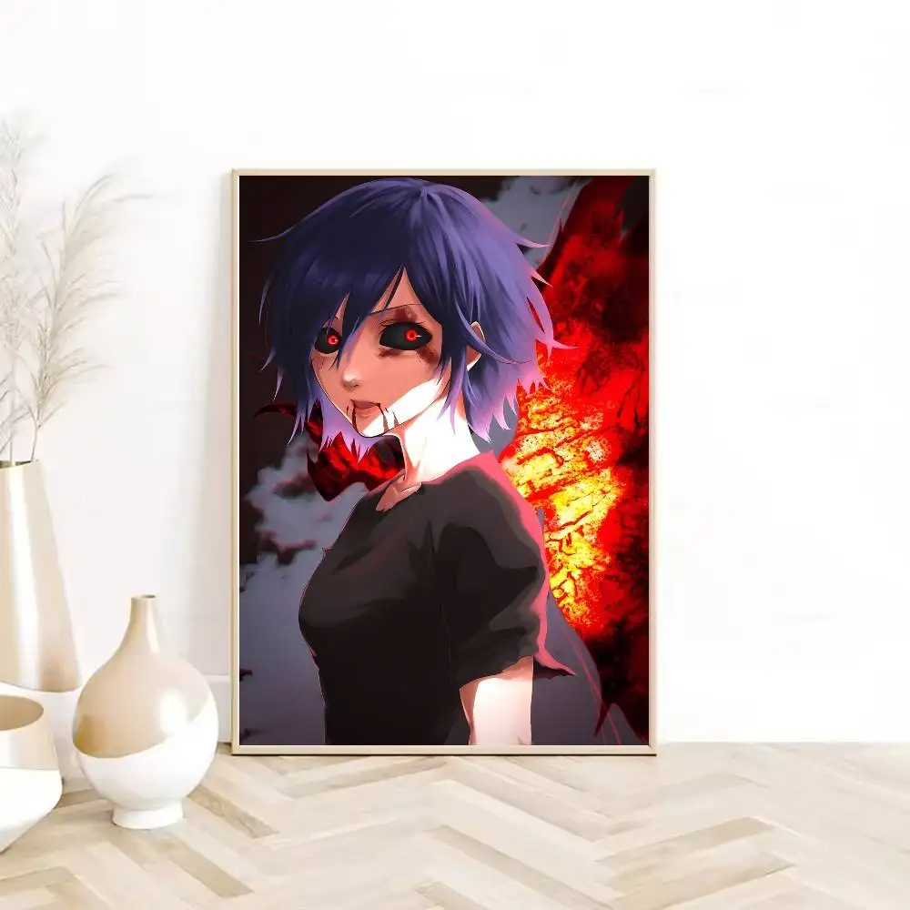 Tokyo Ghoul Bloody Kirishima Touka Wall Art