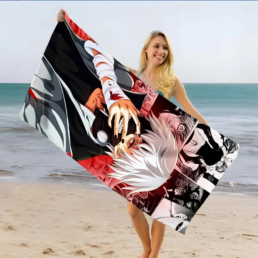 Tokyo Ghoul Manga Beach Towel
