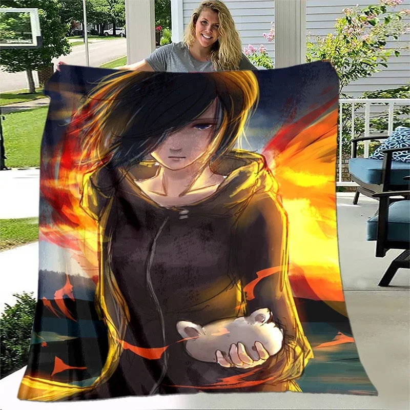 Anime Tokyo Ghoul Kirishima Touka Blanket