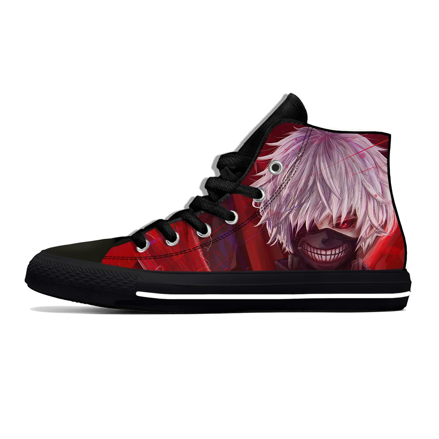 Bloody Kaneki Ken Tokyo Ghoul High Top Canvas