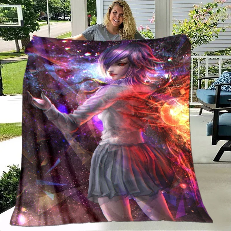 New Anime Tokyo Ghoul Kirishima Touka Blanket