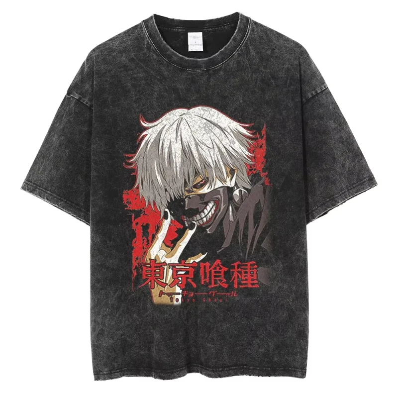Tokyo Ghoul  Ghoul King Mineral Wash T-Shirts