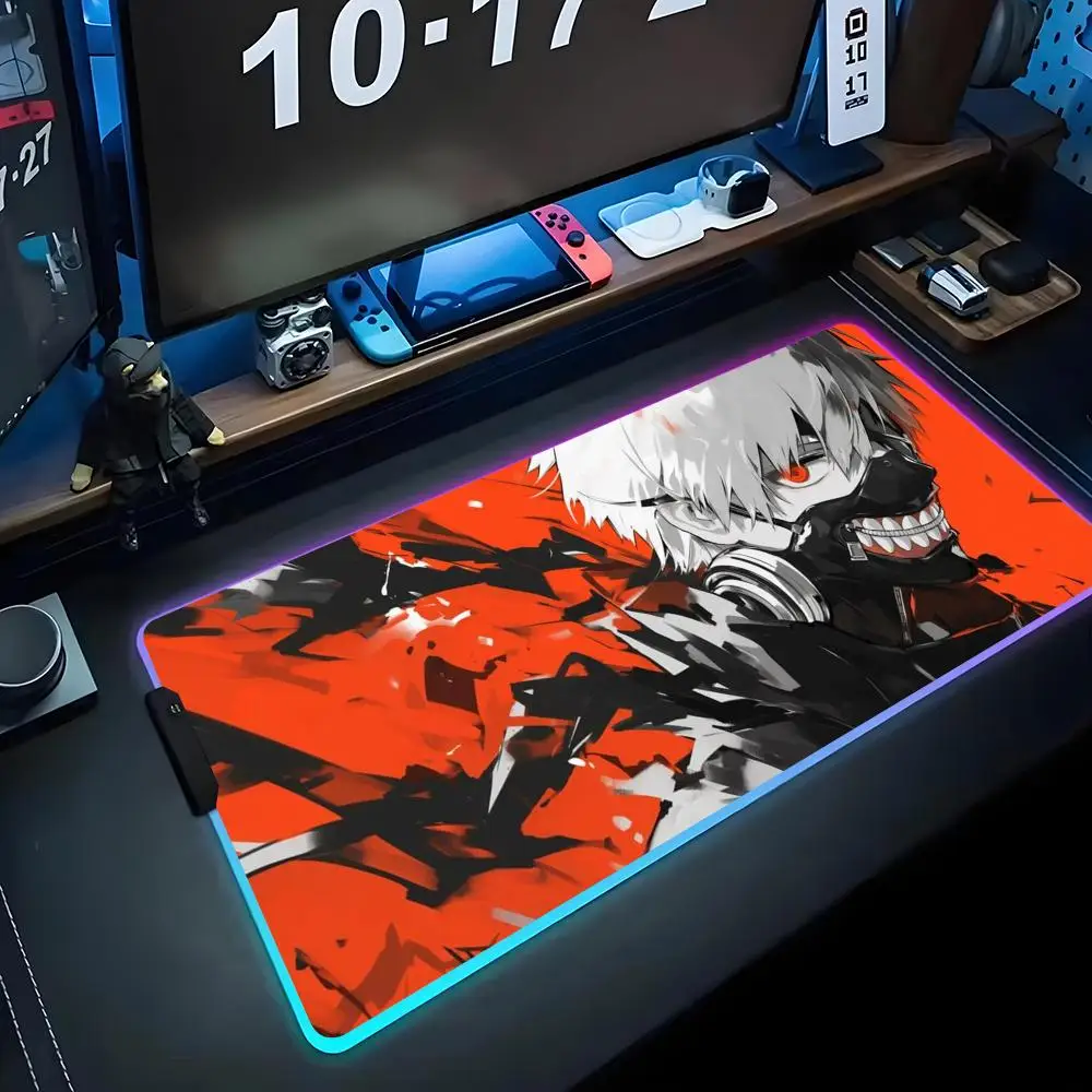 Anime Tokyo Ghoul Hot Design RGB Mouse Pad