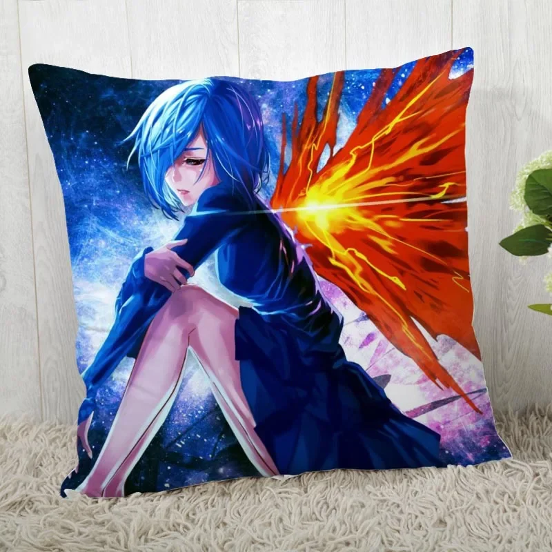 Tokyo Ghoul  Colorful Touka Kirishima Pillow Case