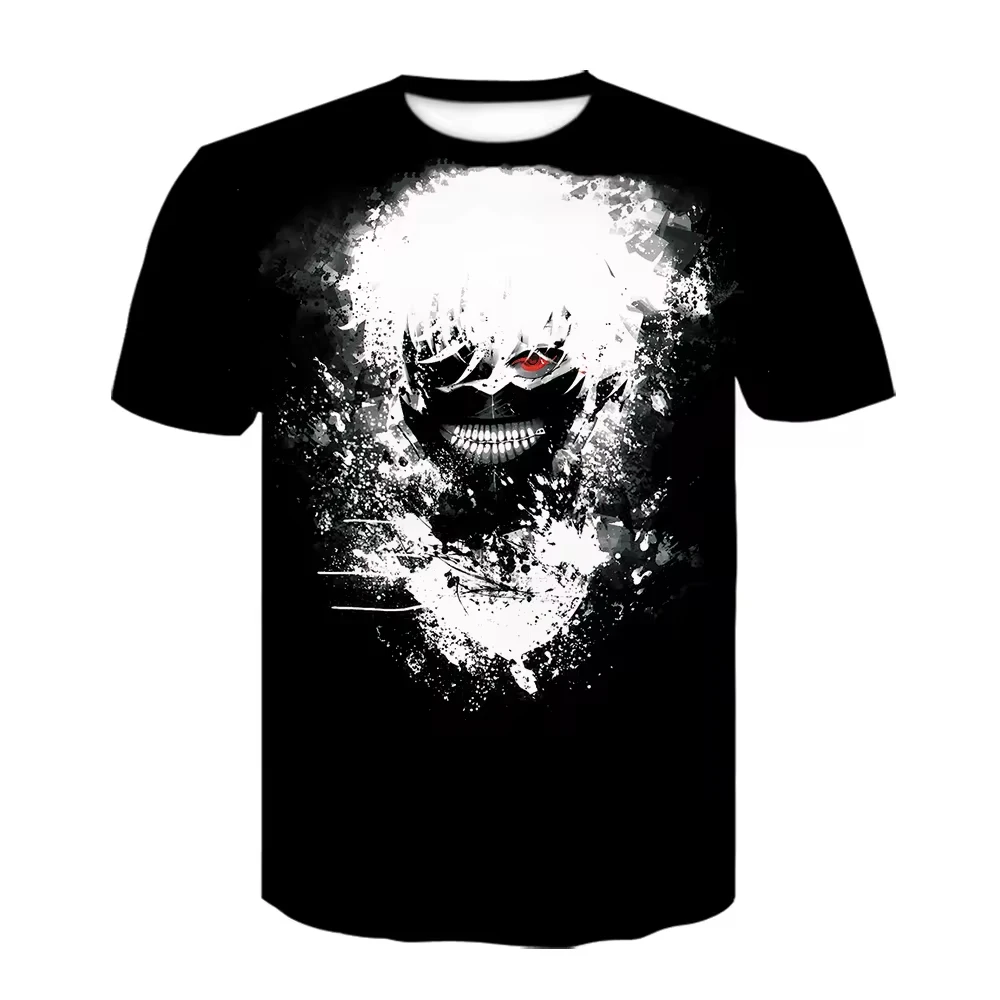 Tokyo Ghoul Unique Black And White  3D T-shirt