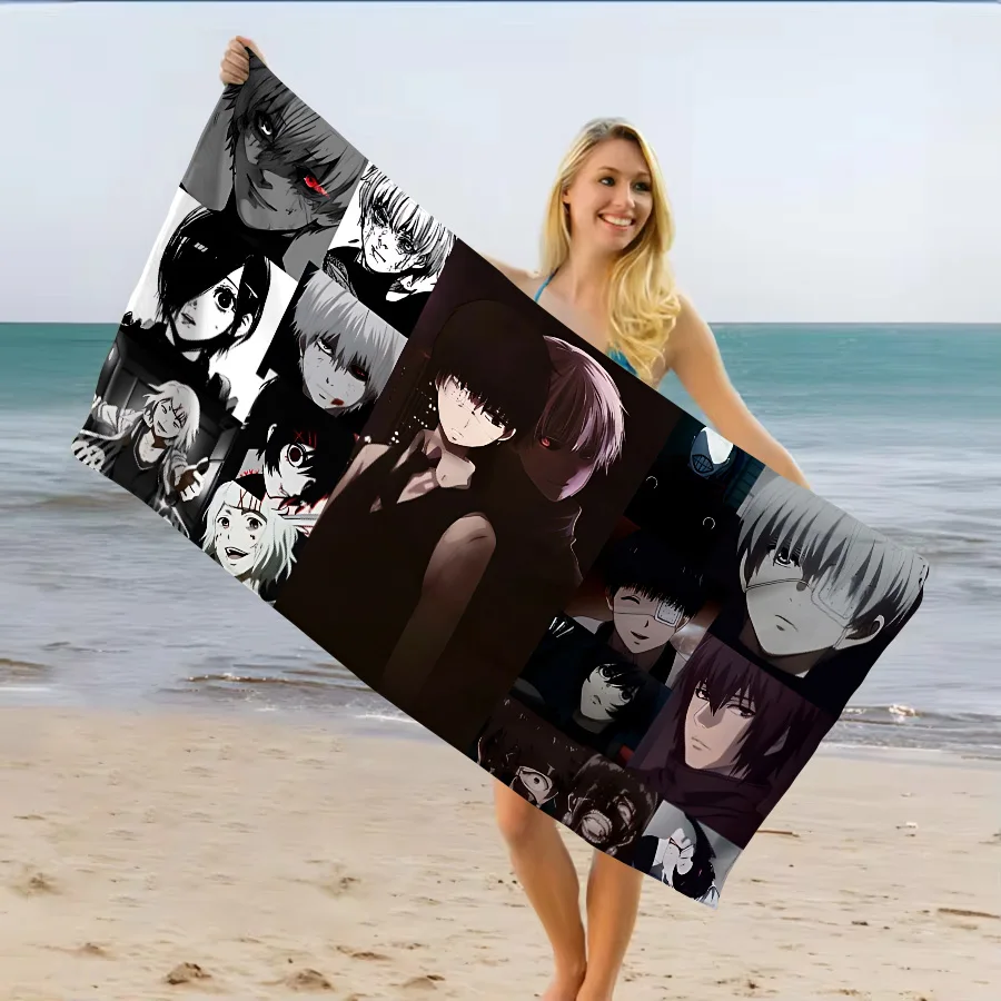 Tokyo Ghoul Cool Kaneki Ken Beach Towel