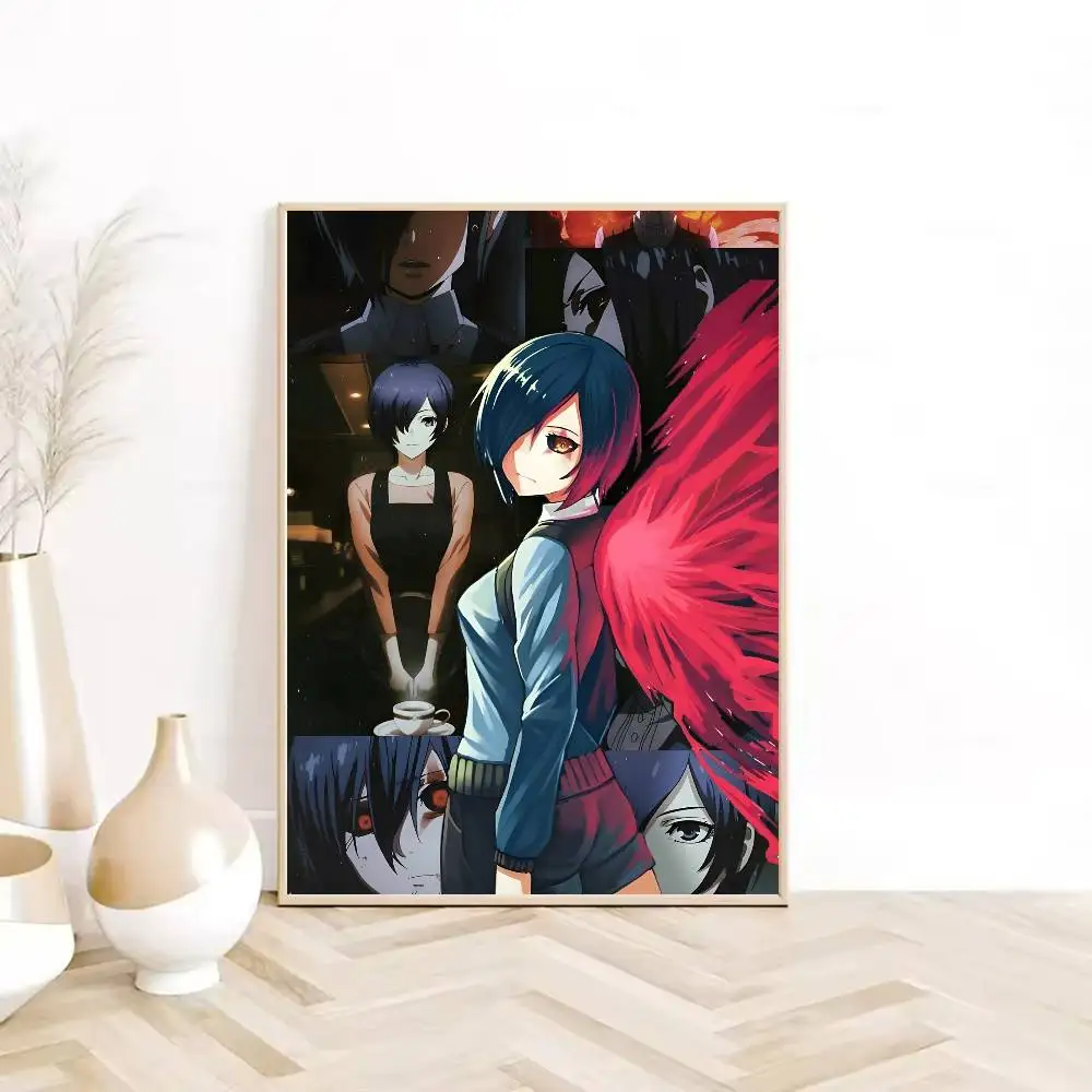 Tokyo Ghoul Touka Kirishima Red Wing Wall Art