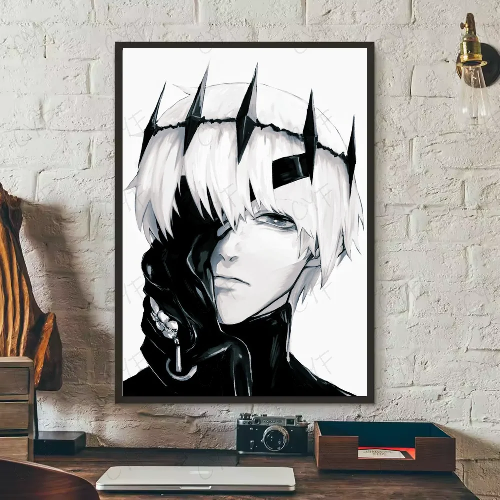 Tokyo Ghoul Retro Kaneki Ken  Wall Art