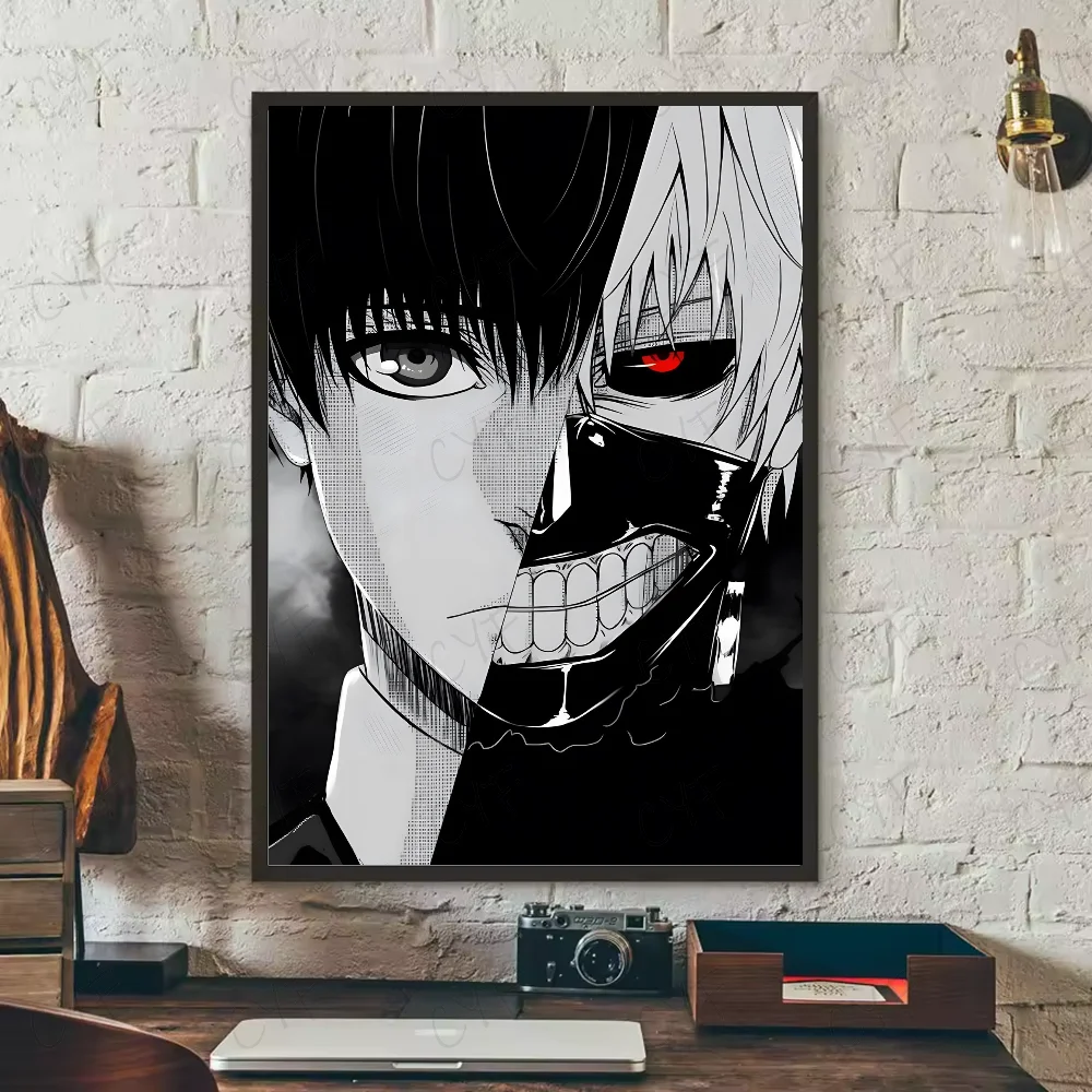 Tokyo Ghoul Kaneki Ken Two Face Wall Art