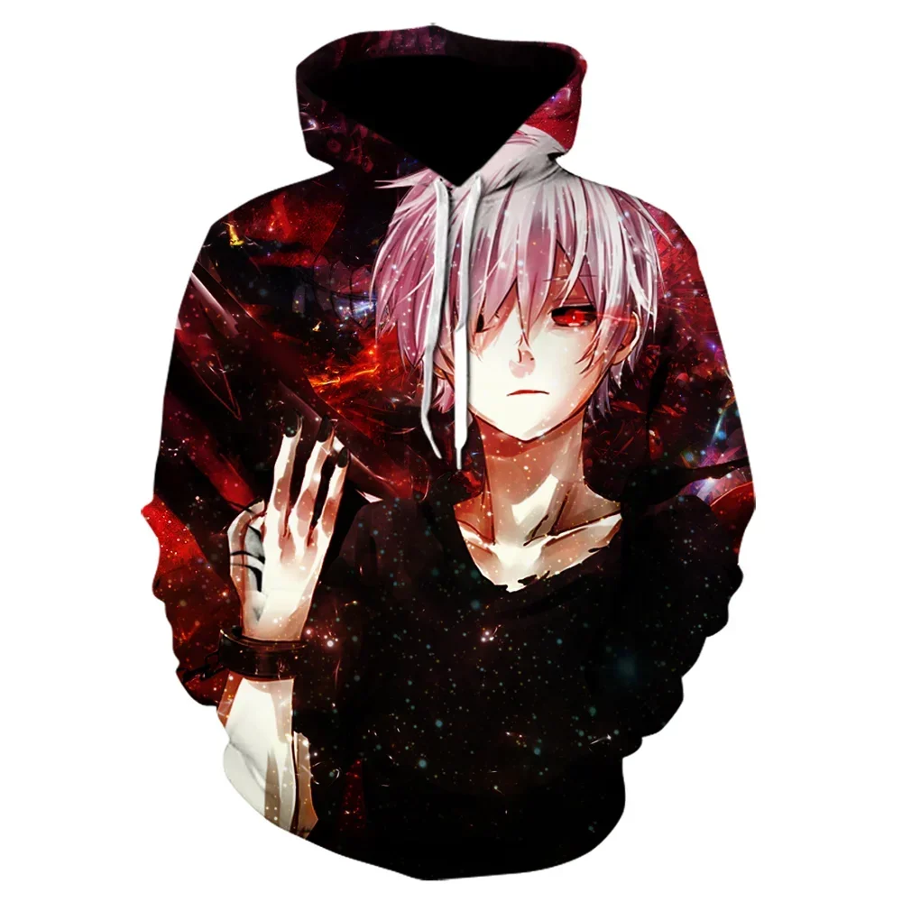 Tokyo Ghoul One-Eyed Ghoul 3D Hoodie
