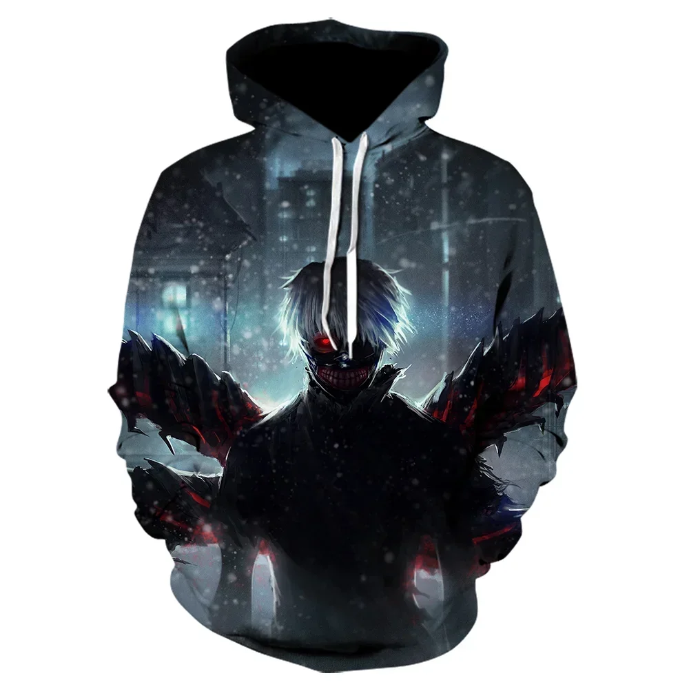 Tokyo Ghoul King Kaneki 3D Hoodie