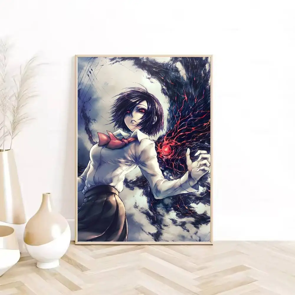 Tokyo Ghoul Half-Ghoul Kirishima Touka Wall Art