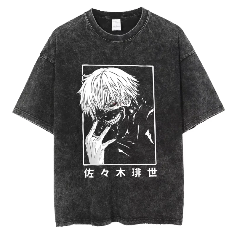 Tokyo Ghoul New Design   Mineral Wash T-Shirts