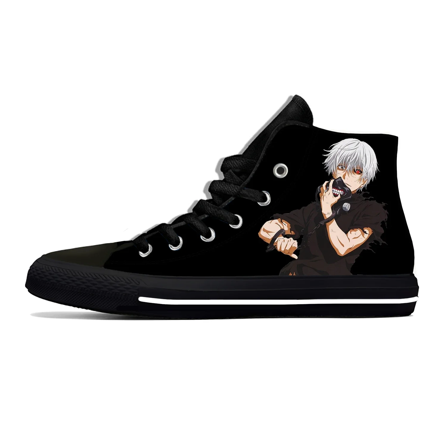 Sexy Kaneki Ken Tokyo Ghoul High Top Canvas