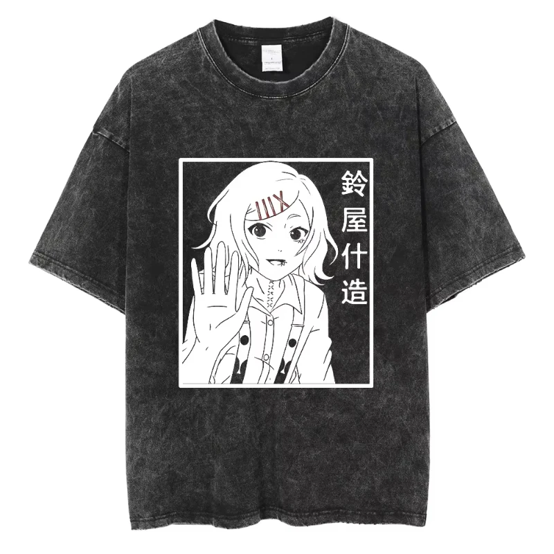 Tokyo Ghoul  Juuzou Suzuya Mineral Wash T-Shirts