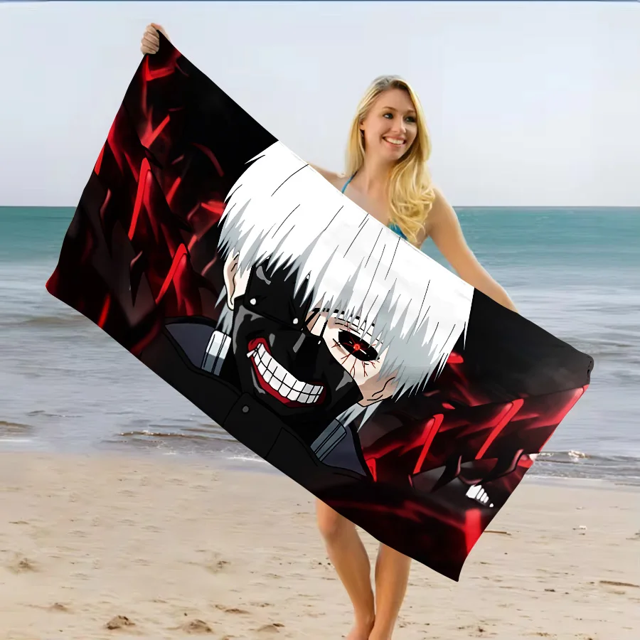 Kaneki Ken Tokyo Ghoul Beach Towel