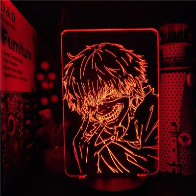 Tokyo Ghoul Color 3D Lamp