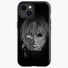 Haunting Abstract Face With Red Eye Iphone Case