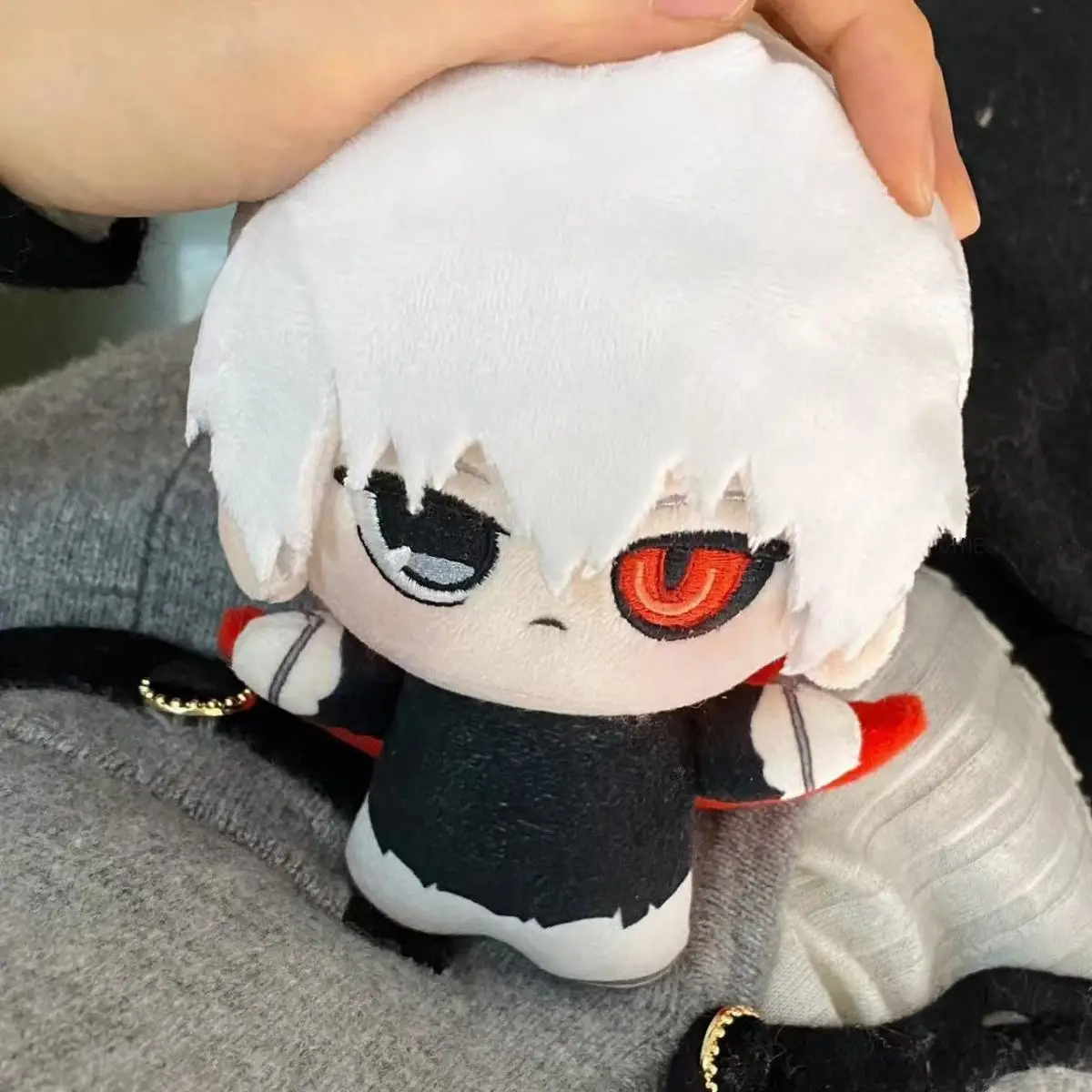 Kaneki Ken Cosplay Printing Nunu Cotton Padding 10CM Plush