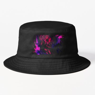 Kaneki Ken Redandpurple Trasparen Design Bucket Hat