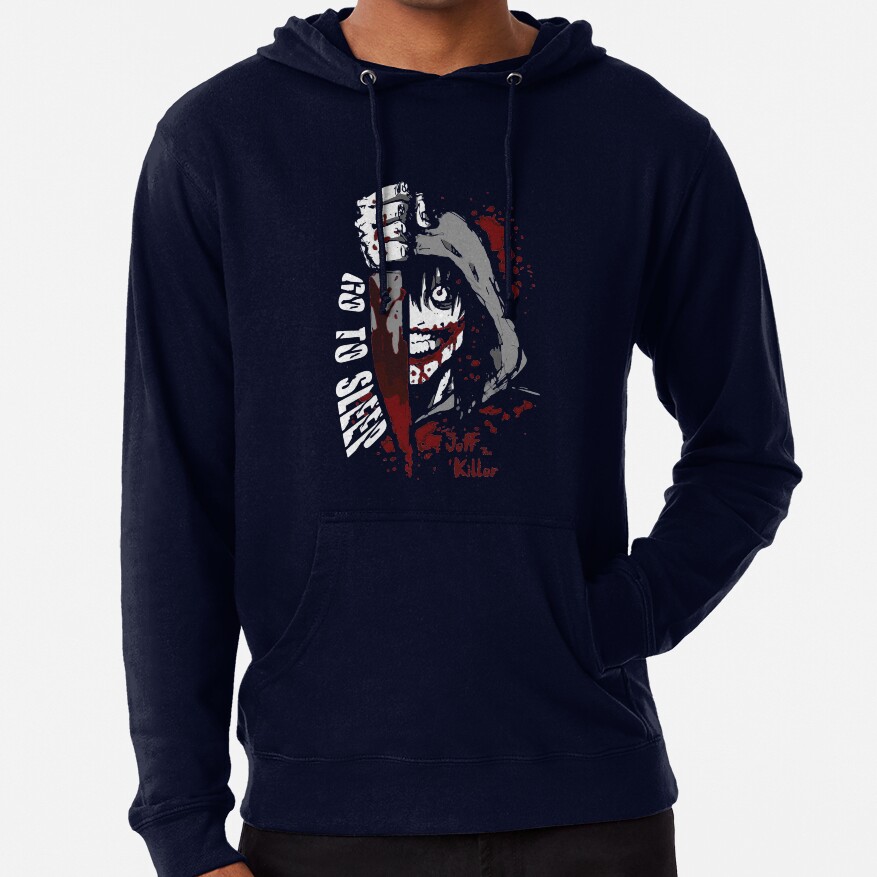 Jeff The Killer Go To Sleep Hoodie - Image 6