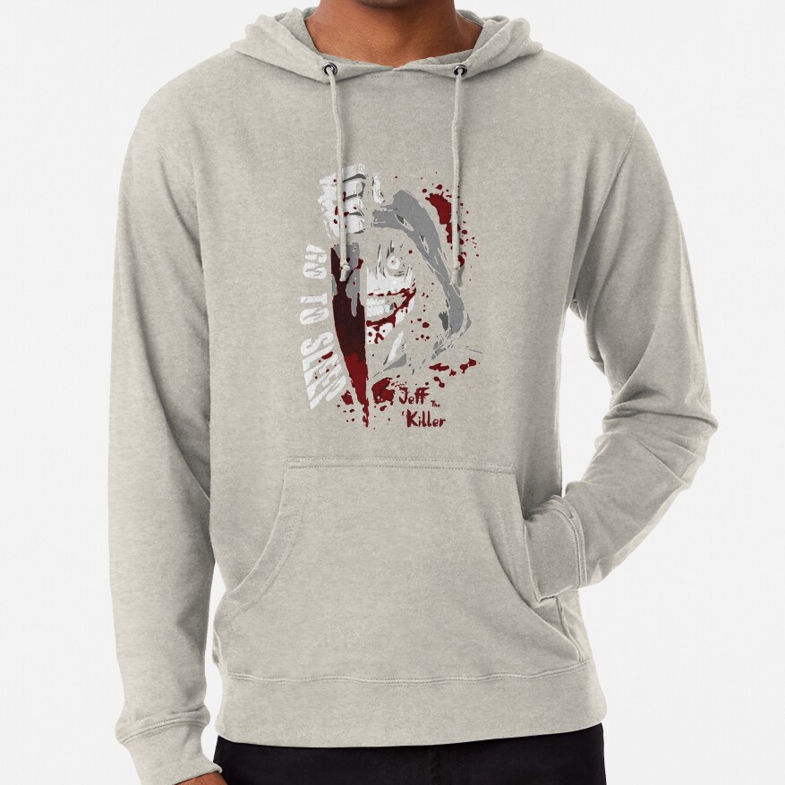 Jeff The Killer Go To Sleep Hoodie - Image 4