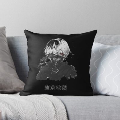 Tokyo Ghoul Anime Throw Pillow
