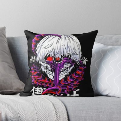 Tokyo Ghoul Dark Manga Throw Pillow
