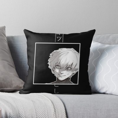 Hot Tokyo Goul Throw Pillow