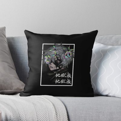 Anime Gabimaru Throw Pillow