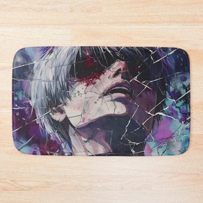 Exploring The Dark Depths An Anime  Bath Mat