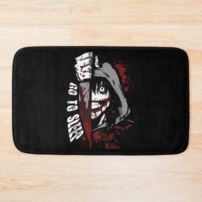Jeff The Killer Go To Sleep Bath Mat