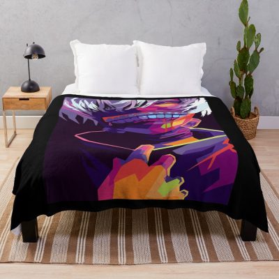 Kaneki Tokyo Ghoul Gift Anime Throw Blanket