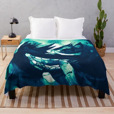 Kaneki Ken Blue Design Throw Blanket