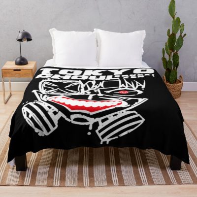 Tokyo Ghoul Jin Yan Kaneki Throw Blanket