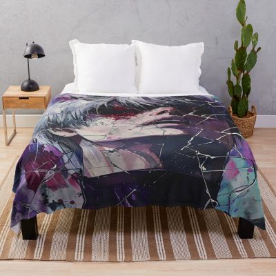 Exploring The Dark Depths Throw Blanket