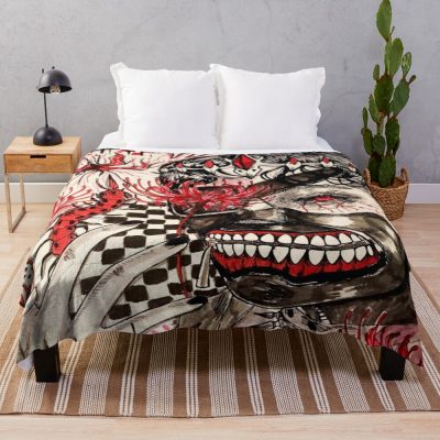 Kaneki Tokyo Ghoul Throw Blanket