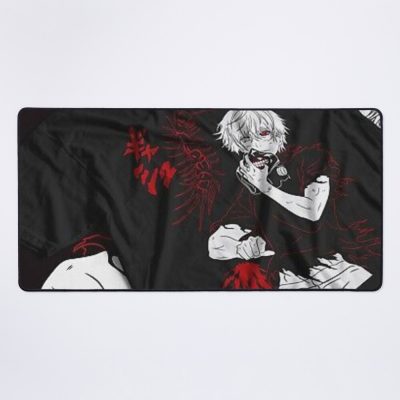 Japanese Anime Dark Red T Shirt Mouse Pad
