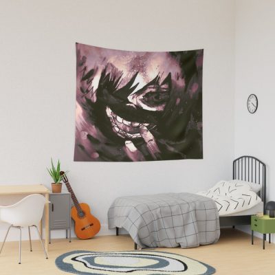 New Kaneki Ken Red Design Tapestry