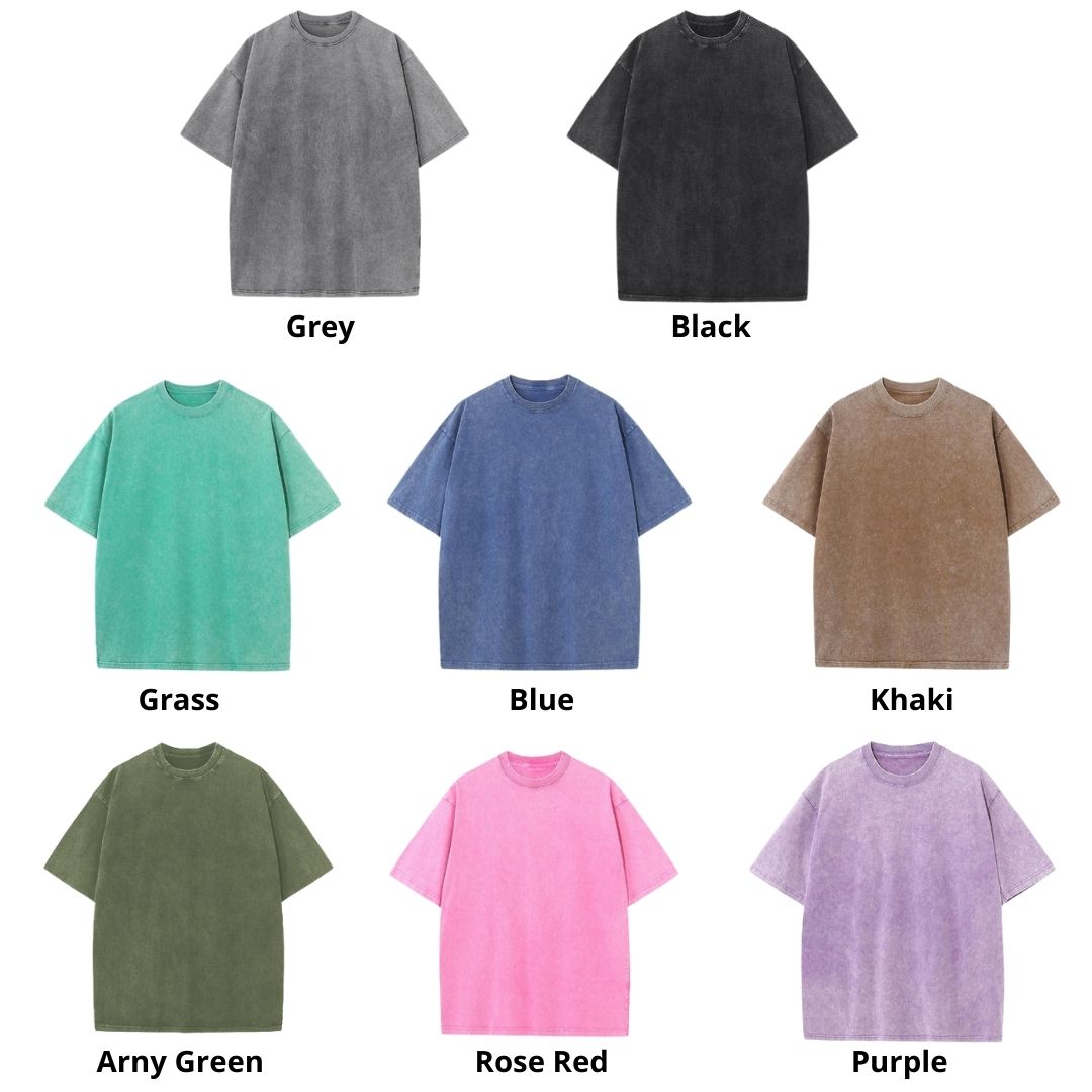 Mineral Wash T Shirt Color - Official Tokyo Ghoul